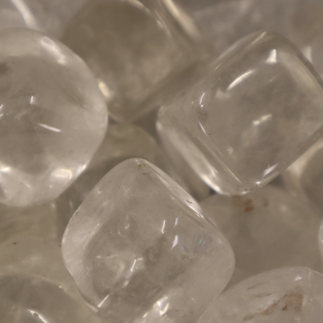Clear (Crystal) Quartz Cubes - .5" - 1" Square