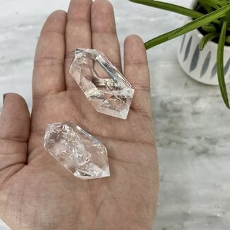 Clear Quartz Double Terminated DT Points-Small