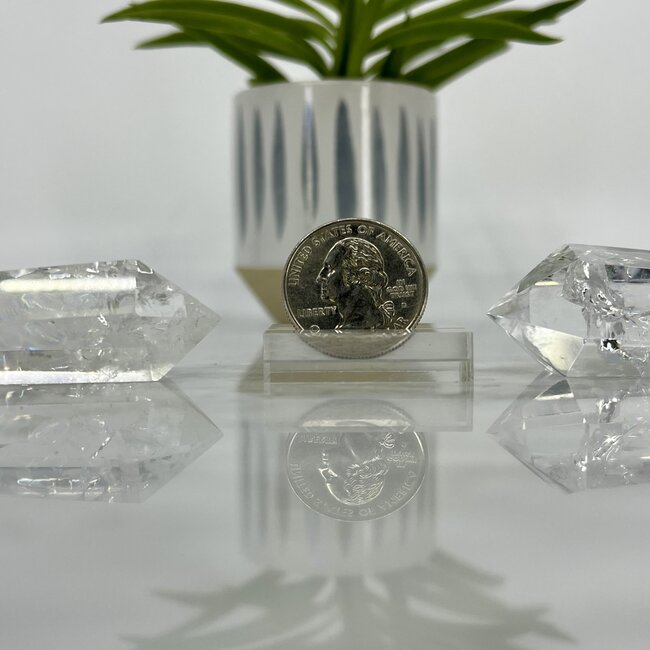 Clear Quartz Double Terminated DT Points-Small