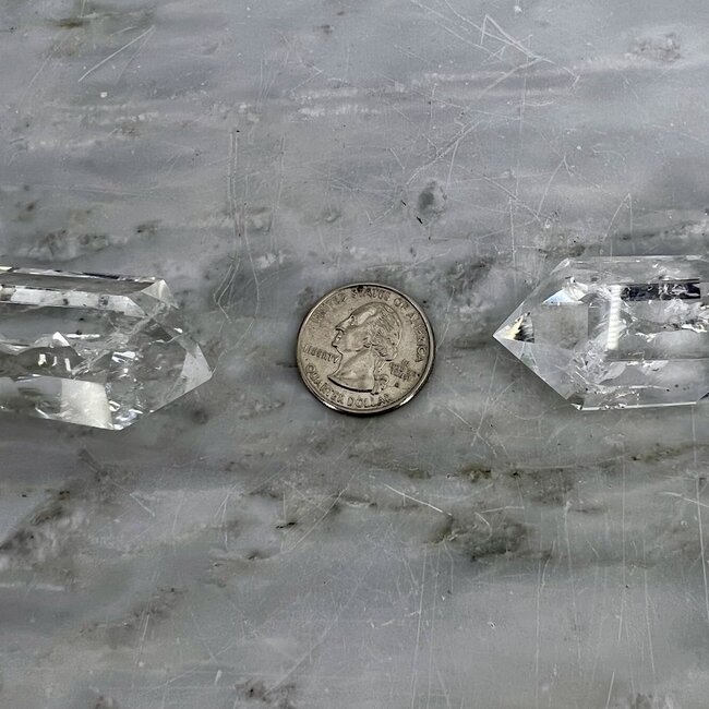 Clear Quartz Double Terminated DT Points-Small