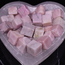 Pink Opal Cubes 1"
