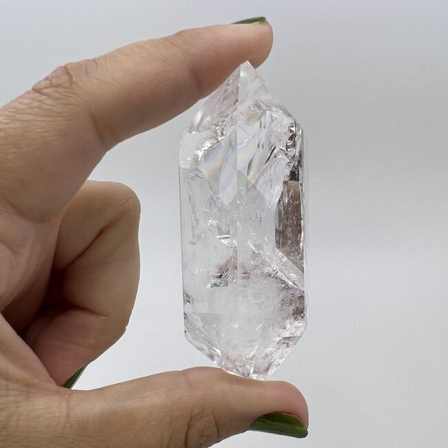 Clear (Crystal) Quartz Double Terminated DT Points - Large (2-4") Grids