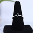 Chrome Diopside Faceted Marquise Ring-Size 9 Sterling Silver