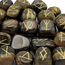 Runes - Gold Tigers Eye & Bag - Mini