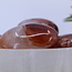 Fire Quartz (Red Hematoid) Palm Pillow Palm Stones - Large
