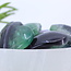 Rainbow Fluorite Puffy Heart- Medium