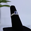 Australian Opal Rings - Size 6 Oval - Bezel Set Sterling Silver