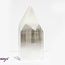 Selenite (Satin Spar Gypsum) Hexagon Tower Point Generator - 7"