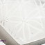 Selenite (Satin Spar Gypsum) Hearts - 3" Flower Seed of Life Engraved Etched Large