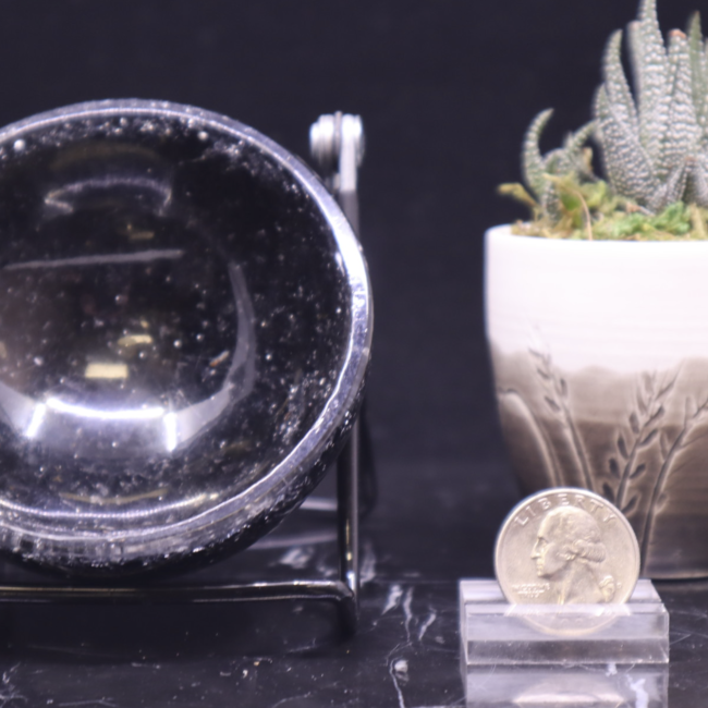 Black Tourmaline Orgonite Bowl Dish Trinket