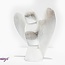 Selenite (Satin Spar Gypsum) Angels - Medium Figurine Carving