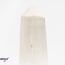 Selenite (Satin Spar Gypsum) Tower Point Generator - 6"  Hexagon Polished Large