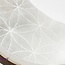Selenite (Satin Spar Gypsum) Charging Disks Plates Station - 4" Crescent Moon Seed Flower of Life Medium