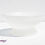 Selenite (Satin Spar Gypsum) Charging Bowl Dish on Pedestal - 4" Medium