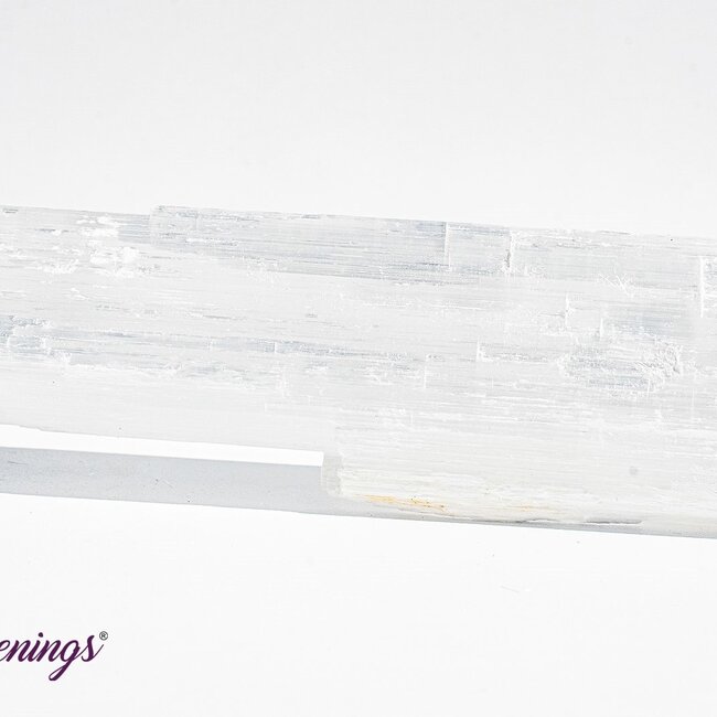 Selenite (Satin Spar Gypsum) Charging Sticks Wands - 11-15" Medium Rough Raw Natural