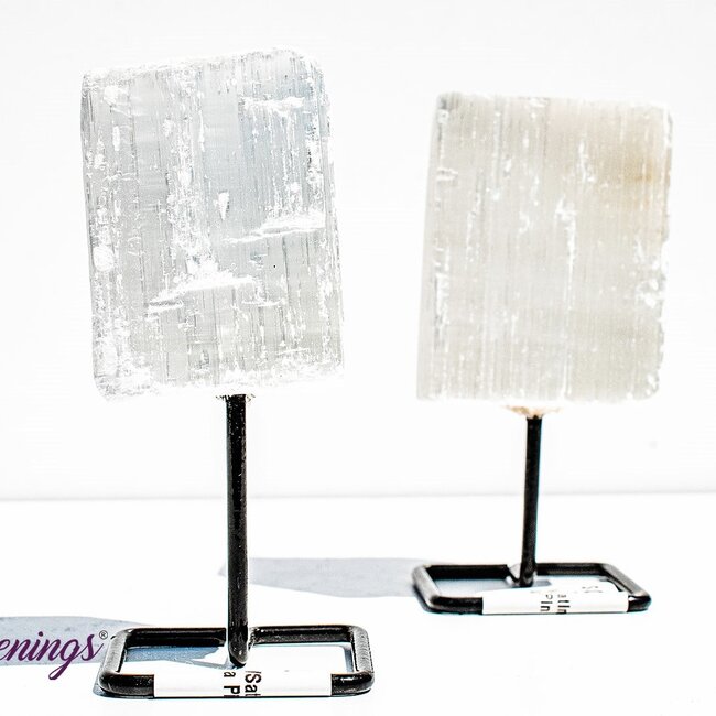Selenite (Satin Spar Gypsum) - Mini Pin - Rough Raw Natural
