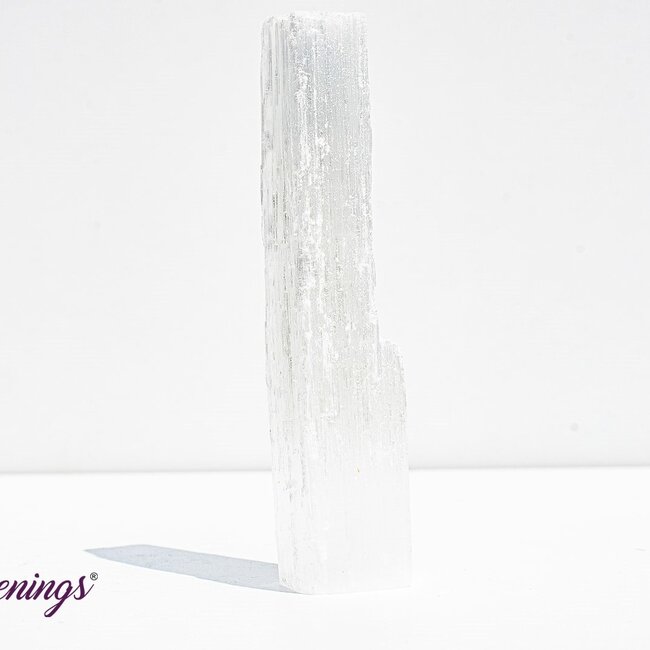Selenite (Satin Spar Gypsum) Rectangle Sticks Wands 3"- 5" - Rough Raw Natural