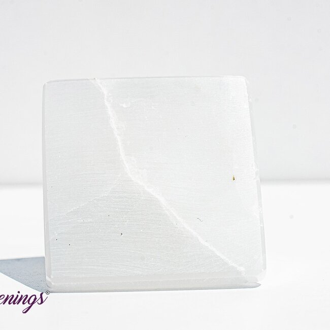 Selenite (Satin Spar Gypsum) Pyramid Small 2"