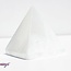 Selenite (Satin Spar Gypsum) Charging Pyramids - 2" Small
