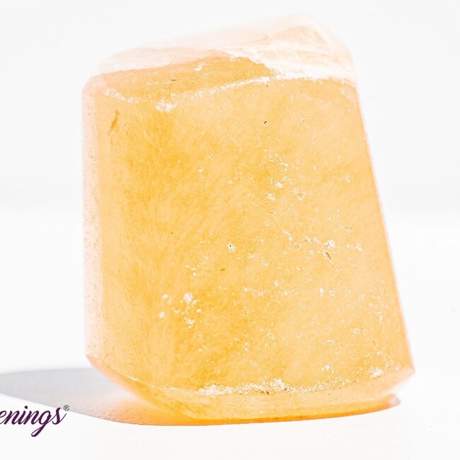 Orange Selenite Selenite (Satin Spar Gypsum) - Tumbled Satin Spar Gypsum