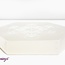 Selenite (Satin Spar Gypsum) Charging Disks Plates - Hexagon Metatron's Cube Medium