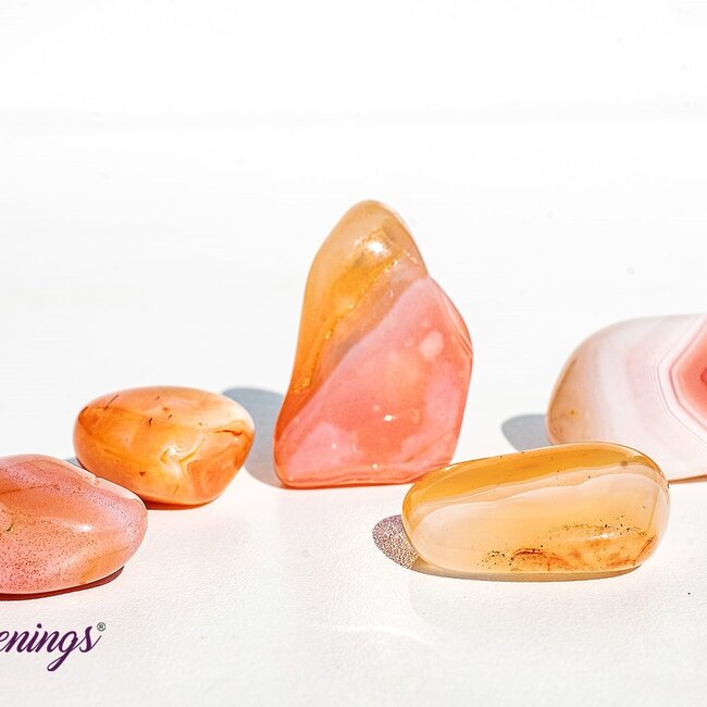 Apricot Agate - Tumbled