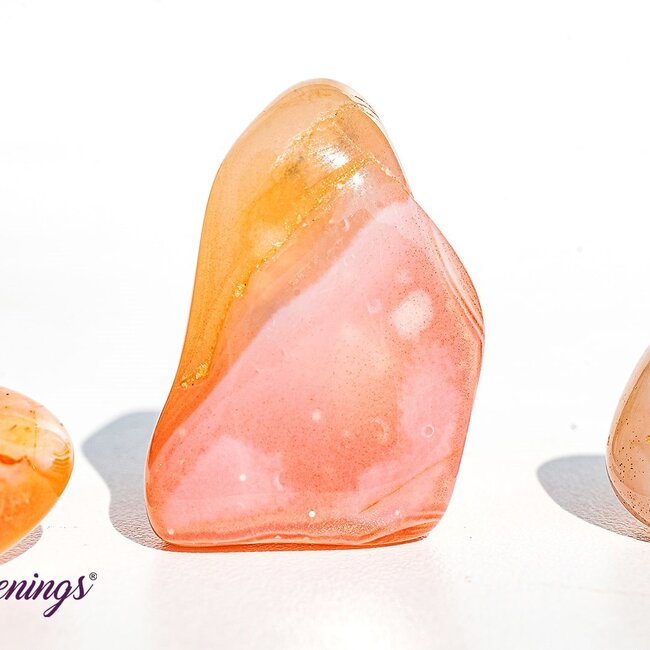 Apricot Agate - Tumbled