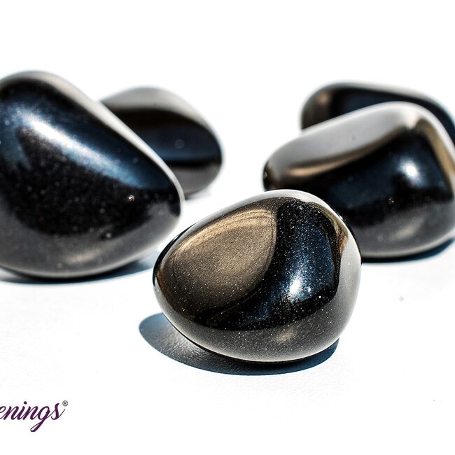 Black Agate - Tumbled Smooth