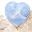 Blue Lace Agate Hearts - Large (1.5")