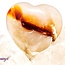 Dendritic Agate Puffy Hearts - Medium Dendrite