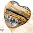 Dendritic Agate Puffy Hearts - Medium Dendrite