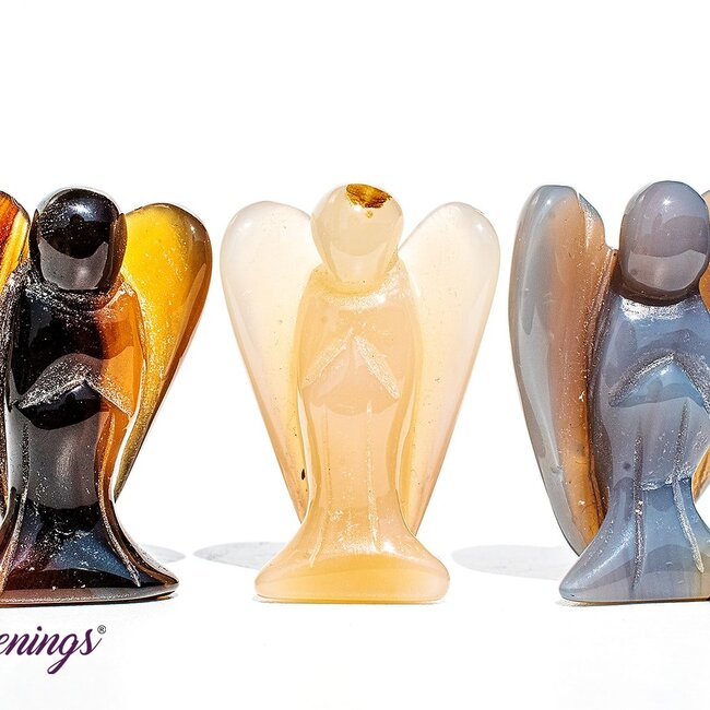Agate Angels - Small 1.5" Carving Figurine