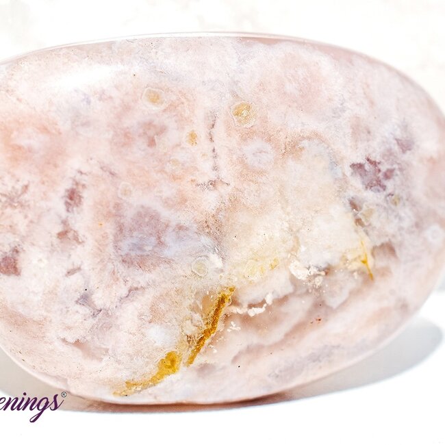 Flower Agate (Cherry Blossom) - Tumbled