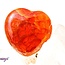 Fire Agate Heart - Small
