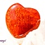 Fire Agate Heart - Small