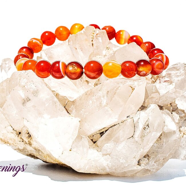 Carnelian Bracelets - 8mm