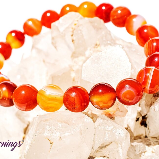 Carnelian Bracelets - 8mm