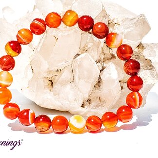 Carnelian Bracelet - 8mm