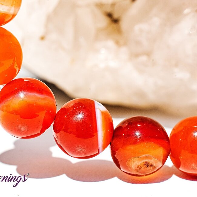 Carnelian Bracelets - 8mm
