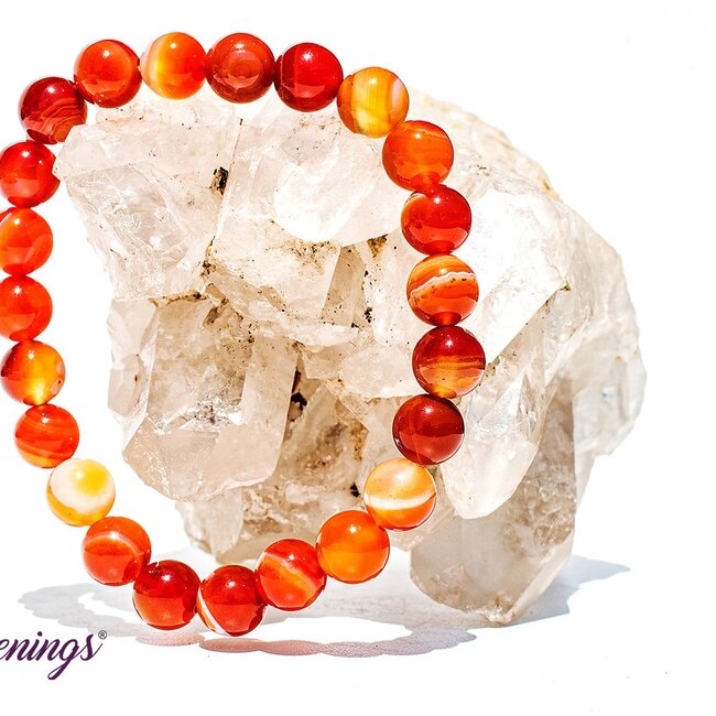 Carnelian Bracelets - 8mm