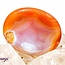 Banded Carnelian Worry (Thumb Fidget Relaxation Pocket) Stones - Large Oval