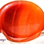 Banded Carnelian Worry (Thumb Fidget Relaxation Pocket) Stones - Large Oval