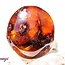 Banded Carnelian Palm Pillow Pocket Stone