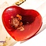 Carnelian Hearts - Small