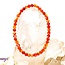 Carnelian Bracelet-4mm