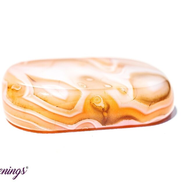 Carnelian Flat Stone - Mini