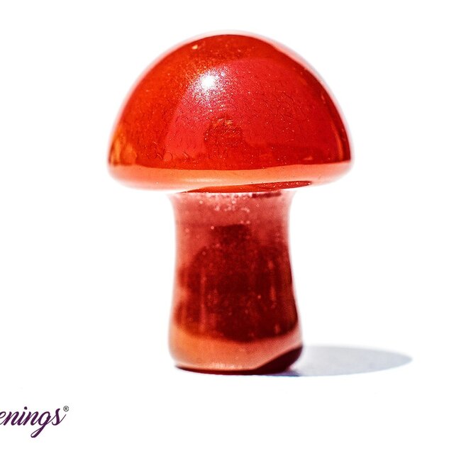 Carnelian Mushrooms - Mini