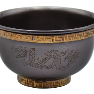 Dragon Antique Copper Bowl - Incense Ash Bowl