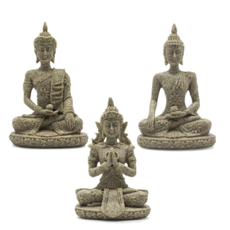 Thai Buddha Sandstone Statue- 4.5"
