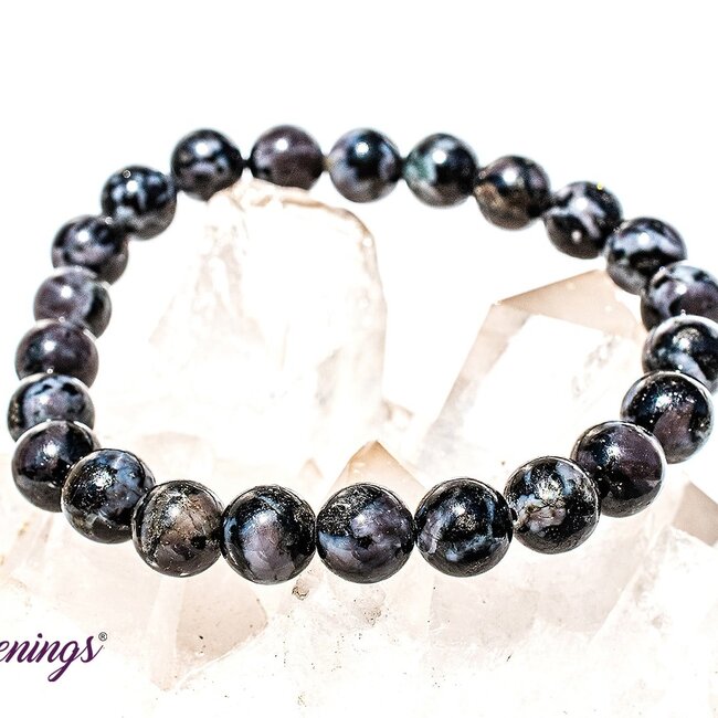 Indigo Gabbro (Mystic Merlinite) Bracelets - 8mm